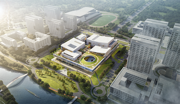 乐竞网页版中标华南理工大学广州国际校区幕墙项目 助力打造全国唯一一个全部“新工科”学院校区